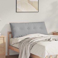 Jastuk za leđa, sivi, 120 x 50 cm