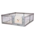 CHIPOLINO Ogradica za igru Amico, 180 x 200 cm, s vratima, Beige
