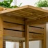 HOMESTAR Povišeni vrtni krevet 50x30x60 cm, prirodni
