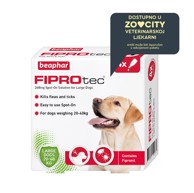 BEAPHAR Fiprotec Spot On za pse L, 20-40 kg