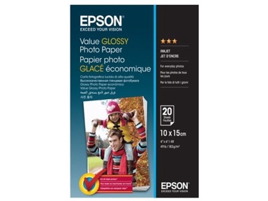 EPSON Foto papir Value, Glossy, 10x15cm, 20 listova