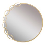 MAURO FERRETTI Zidno ogledalo ø 72 cm Eleonor 