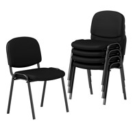 Sklopive recepcijske stolice za čekaonicu, 5 kom.
