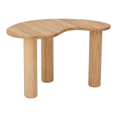 BLOOMINGVILLE Stolić za kavu Luppa 44x65 cm od masivnog kaučuka prirodna boja