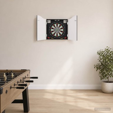 Kabinet za mete, 56 x 12 x 63 cm, konstruirano drvo, crna