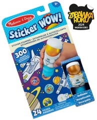 MELISSA&DOUG Naljepnica Wow! Podloga za aktivnosti i pečat, astronaut