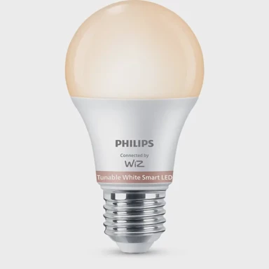 PHILIPS Smart žarulja Wiz, A60, E27, 60 W ekv., TW, 2 kom
