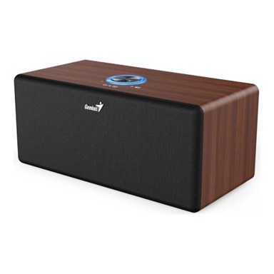 GENIUS Zvučnik sp-hf505bt, 20 w, bluetooth, drveni, tamno-smeđi