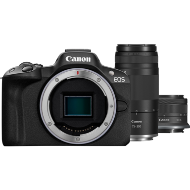 CANON Mirrorless fotoaparat EOS R50, crni