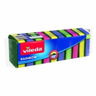 VILEDA Abrazivne spužve Rainbow, 10 komada
