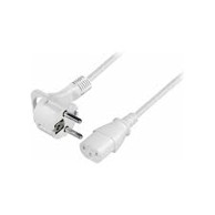 TRANSMEDIA Naponski kabel C13 jack, 5m, bijela