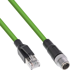 INLINE Kabel senzora i pokretača 40620, M12/RJ-45, 20 m, zeleni