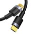 BASEUS HDMI adapter kabel Cafule 4K HDMI muški na 4K HDMI muški, 3m, crni  