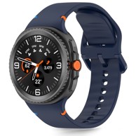 TECH-PROTECT® Remen za Samsung Galaxy Watch 8/Classic (40/44/46mm), Storm plavi silikon
