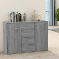 Komoda boja hrasta sonome 88 x 30 x 65 cm od konstruiranog drva