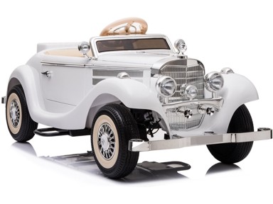 Auto na akumulator Mercedes 540K, bijeli