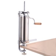 NORTHIX Stroj za punjenje kobasica, 2,5 kg, nehrđajući čelik, 4 cijevi