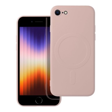 OVERBOARD Silikonske maskice Mag Cover Set za Apple iPhone 7/8/SE/SE 2022, roze + staklo