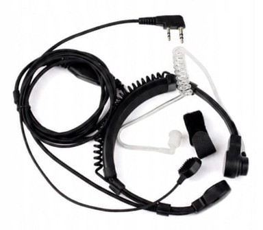 Mikrofon za grlo za Baofeng UV-5R, UV-82, UV-3R Plus, Kenwood konektor