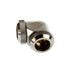 BITSPOWER Kutni adapter 90° Multi-Link, 12 mm AD na 12 mm AD, Hardtube, sjajno crna