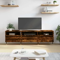 TV ormarić, boja hrasta, 40x33x41 cm, konstruirano drvo i čelik