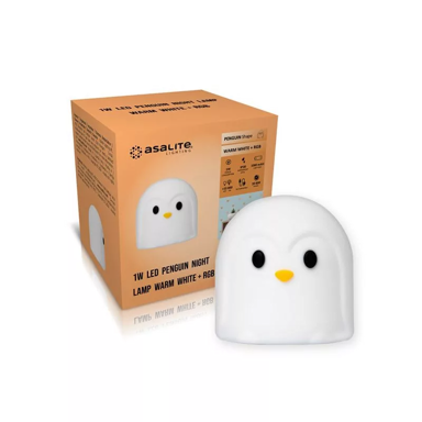 ASALITE Noćna LED lampa Pingvin 1W