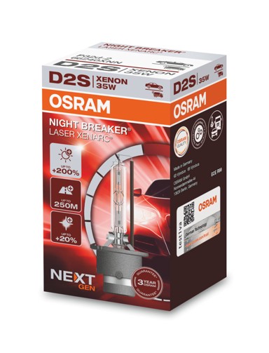 OSRAM Žarulja Xenarc Night Breaker Laser NEXTGEN D2S (66240XNN-HCB), xenon, 2 kom