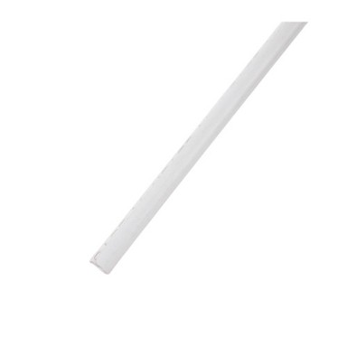 FESTOR PVC lajsna, 12.5 mm, 2.5 m, bijela