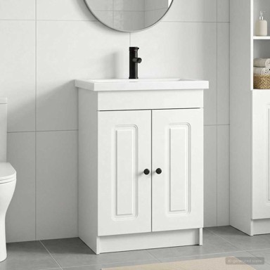 Set namještaja za kupaonicu 56 x 37,5 x 81 cm, bijeli