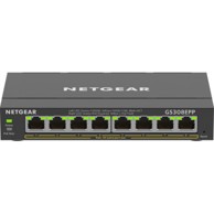 NETGEAR Switch GS308EPP, 8x Gigabit Ethernet