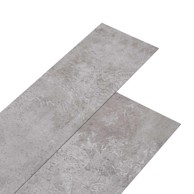 Samoljepljive PVC podne daske 30,5 x 61 cm, zemljano sive, 28 kom