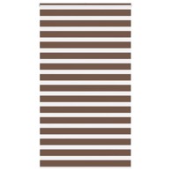 Zebra zavjesa, 135 x 230 cm, širina tkanine 130,9 cm, poliester, smeđa