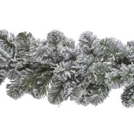 Božićna girlanda snježna PVC 270x30 cm 200 grančica