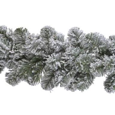 Božićna girlanda snježna PVC 270x30 cm 200 grančica