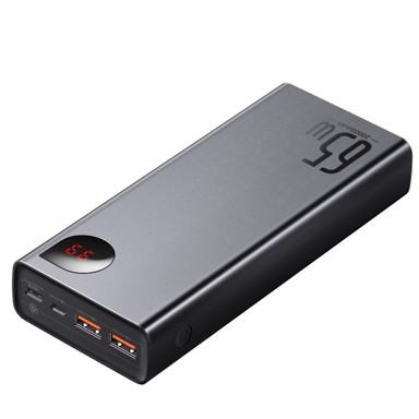 BASEUS Powerbank, 20000 mAh, crni