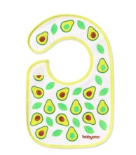BABYONO Podbradak Jedem i rastem, avokado
