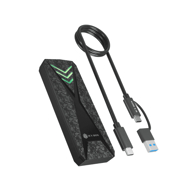 ICY BOX Kućište za SSD E0019272, M.2 NVMe, USB-C 3.2 Gen 2, RGB