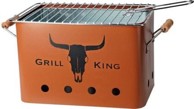 PROGARDEN Prijenosni roštilj na drveni ugljen KO-C83000140 GRILL KING, 43 x 20 cm