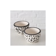 BOLTZE Svijećnjaci od kamenine u setu od 2 kom Linga