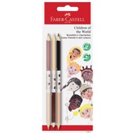 FABER-CASTELL Boja 116511 drvena trokutasta obostrana set