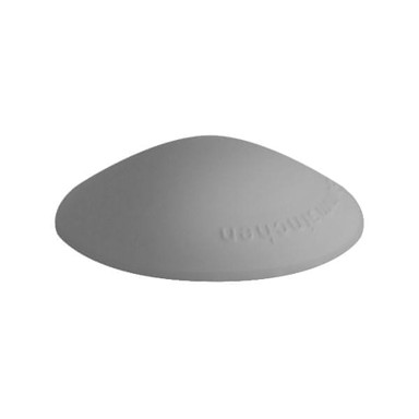 HERMANN Čep za vrata HS 355040, FI 50 mm, visina 12 mm, plastika, smeđa