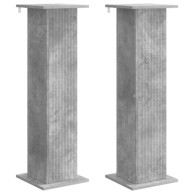 Stalak za biljke 2 kom 30,5x30x100,5 cm, betonska siva
