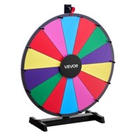 VEVOR Okretni kotač za nagrade, 14 utora, 605 × 205 × 69,5 cm, 6 boja