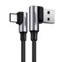 UGREEN Kutni USB kabel C US176, 3 A, 0,5 m, crni