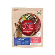 PURINA ONE Suha hrana Mini Adult, govedina, 800 g