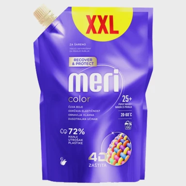 MERI MERINO Deterđent za pranje rublja Color XXL, 4 l