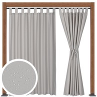 Vrtna zavjesa za terasu R 155x240 cm, svijetlosiva