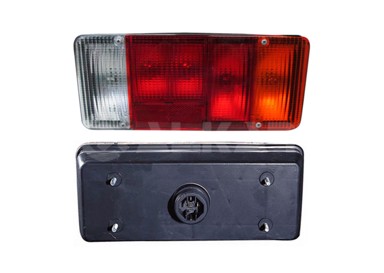ALKAR Zadnje svjetlo FIAT DUCATO 90-94 desno 90-02 SANDUČAR plastika 2226973, JUMPER/BOXER/IVECO 90-