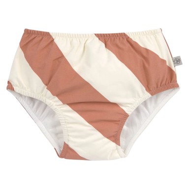 LÄSSIG Pelene za plivanje, za višekratnu upotrebu, 98, 25-36 m, Stripes, clay/sea salt