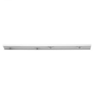VEVOR Set okova za klizna vrata, dvostruka bypass staza, 1219x102,6x55,6 mm, aluminij